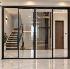 Cửa Trượt Quay Hệ Slim 4 Cánh