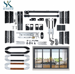 Cửa Trượt Quay Hệ Slim 4 Cánh