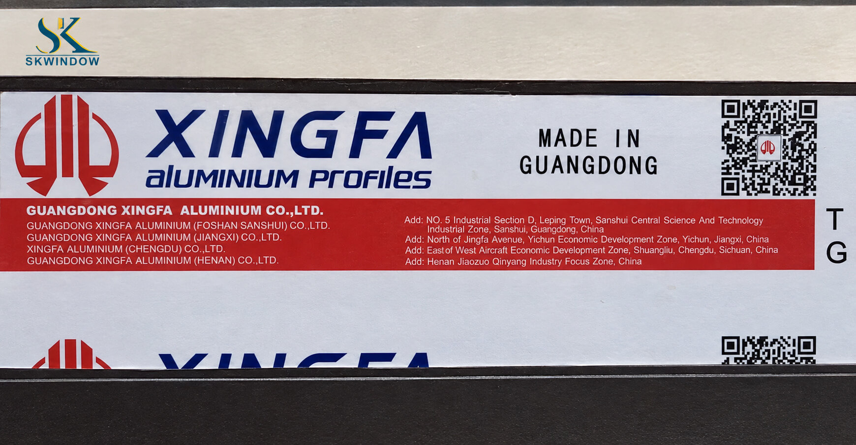 cửa nhôm Xingfa hệ 65 nhập khẩu Quảng Đông