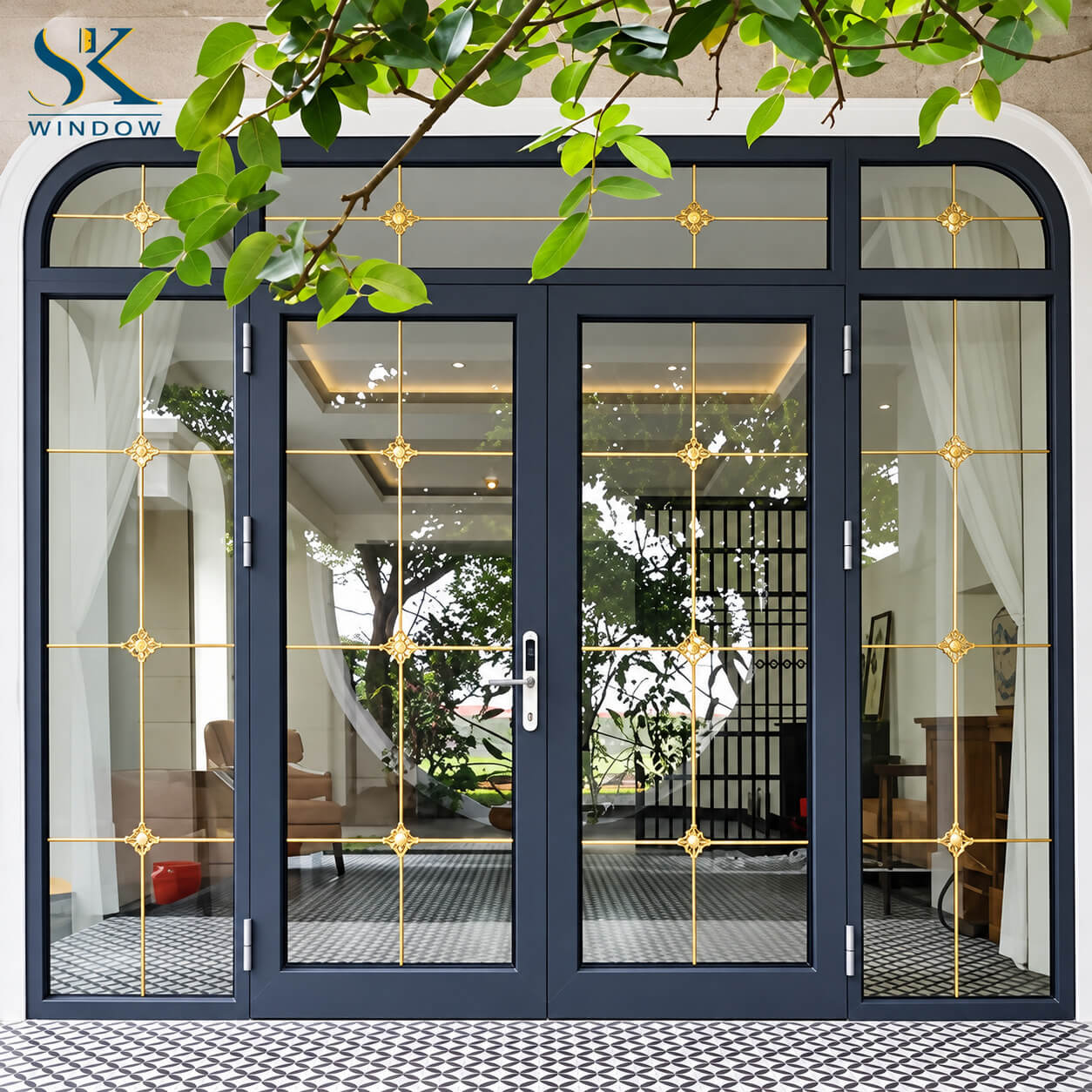 cửa nhôm Xingfa hệ 65 nhập khẩu Quảng Đông