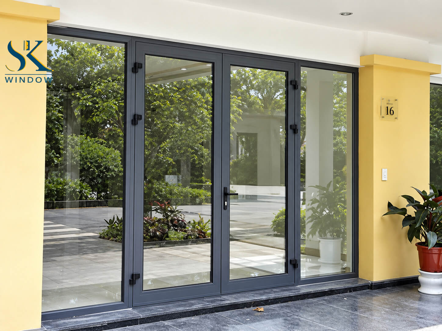 cửa nhôm Xingfa hệ 55 Quảng Đông cao cấp