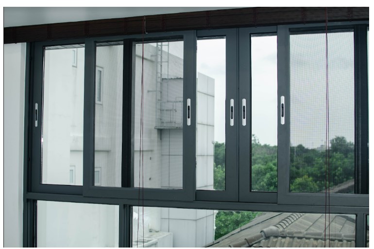 cửa sổ lùa 4 cánh hệ 55