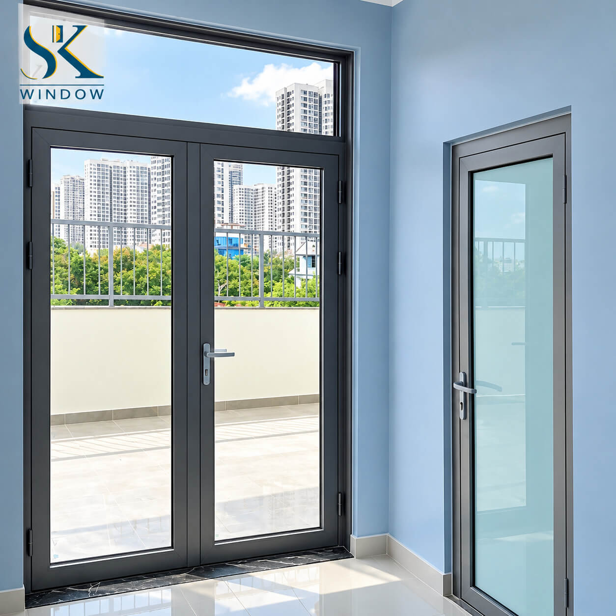 thi công cửa nhôm Xingfa Quảng Đông