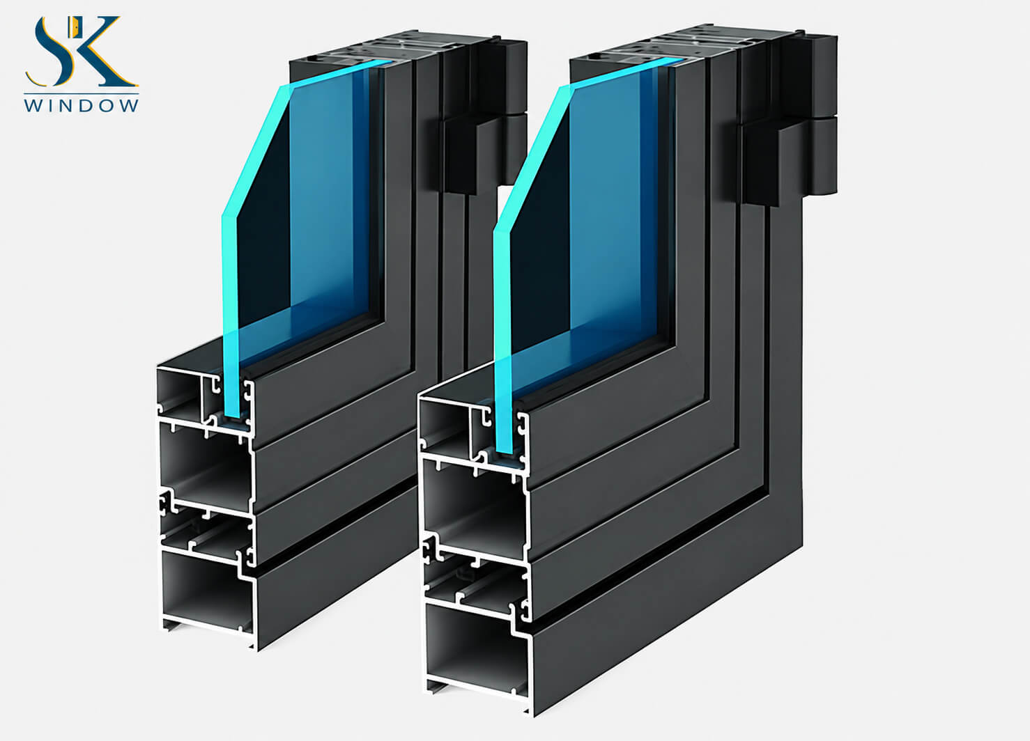 Nhôm Xingfa Quảng Đông hệ 55