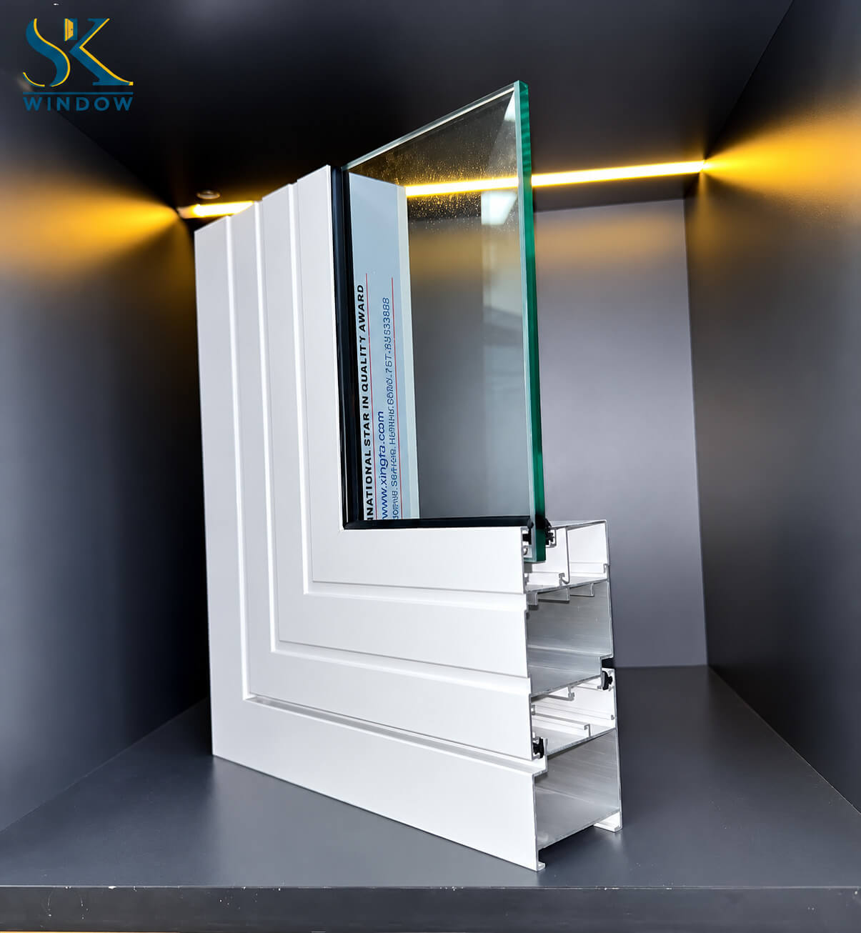 Nhôm Xingfa Quảng Đông hệ 55