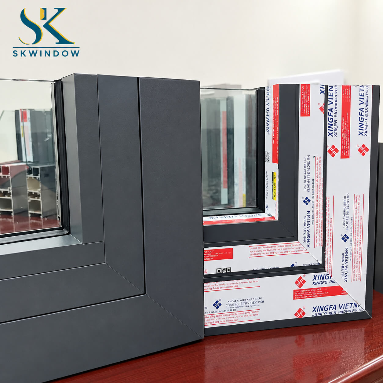 cửa nhôm Xingfa Quảng Đông chính hãng
