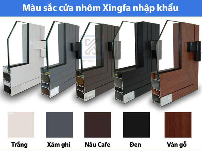 cửa nhôm Xingfa Quảng Đông tại TPHCM