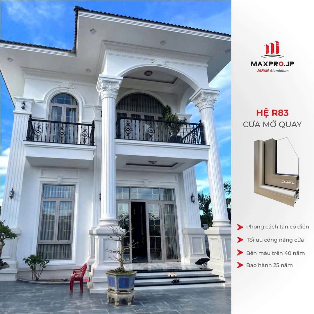 cửa nhôm Maxpro cao cấp Nhật Bản