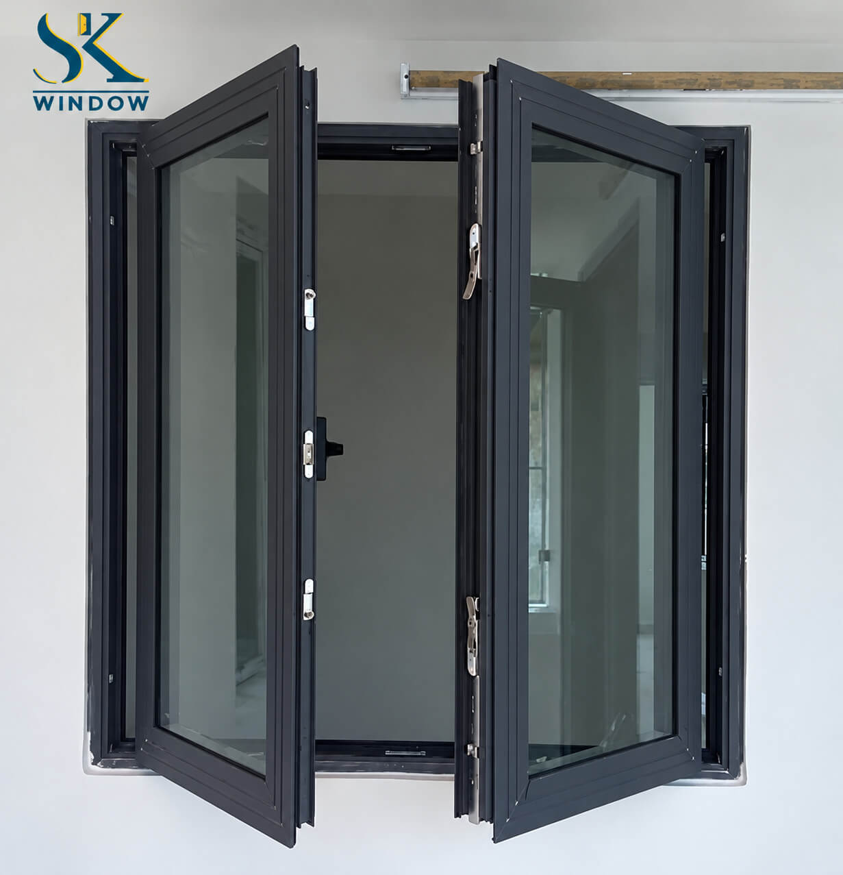 cửa sổ nhôm Xingfa 2 cánh mở