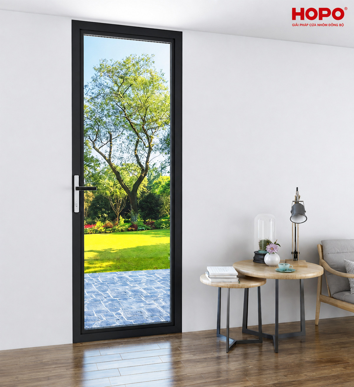 cửa đi mở quay 1 cánh HOPO 65