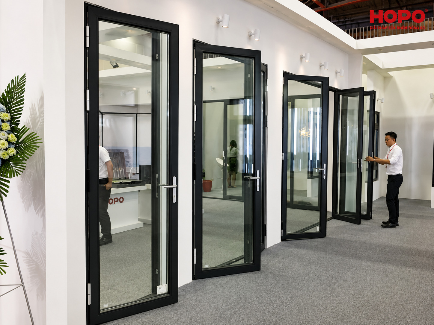 cửa đi mở quay 1 cánh HOPO 65