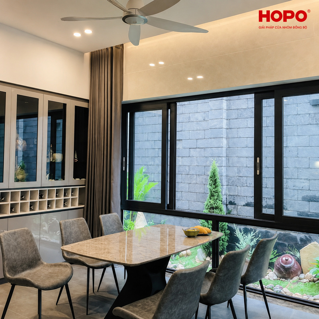 cửa nhôm hopo