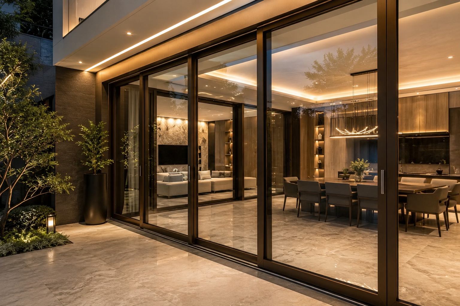 cửa sổ mở quay 2 cánh HOPO 65