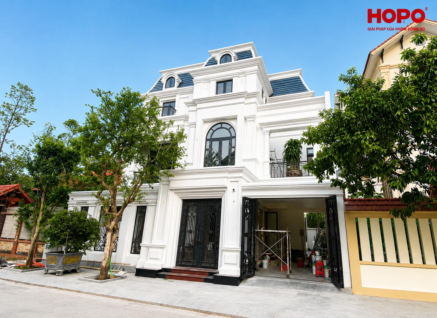 cửa sổ mở quay lật HOPO 65