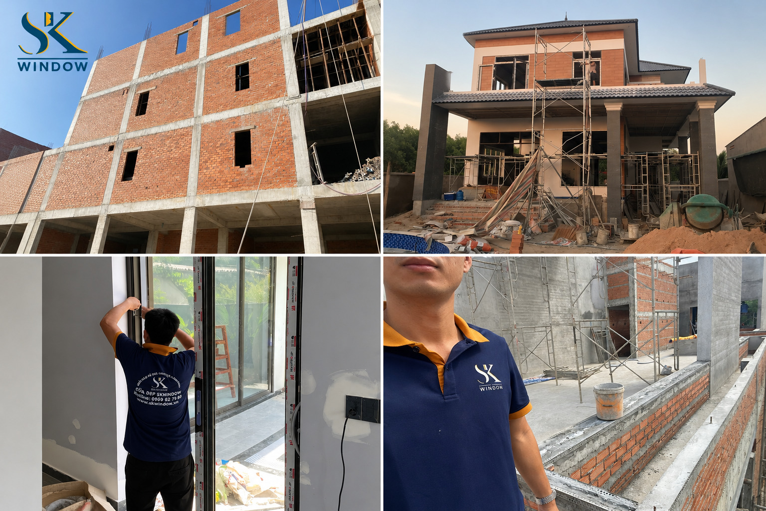 thi công cửa nhôm Xingfa tại Quận 12