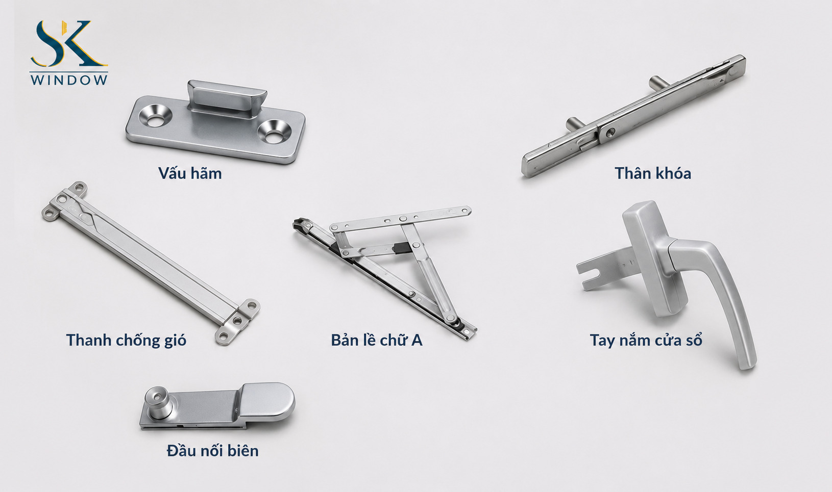 cửa sổ nhôm xingfa mở hất 1 cánh